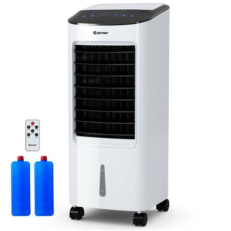 Costway Evaporative Portable Air Cooler Fan And Humidifier With Filter Remote Control Walmart