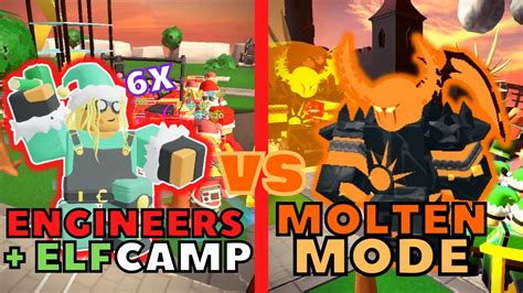 Engineers Elf Camp Tower Vs Molten Mode Tds Vs Series Ep