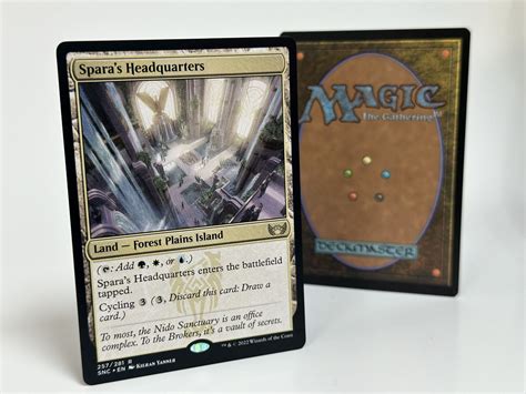 Spara S Headquarters Mtg Proxy Streets Of New Capenna High Quality Mtg Proxy Cards