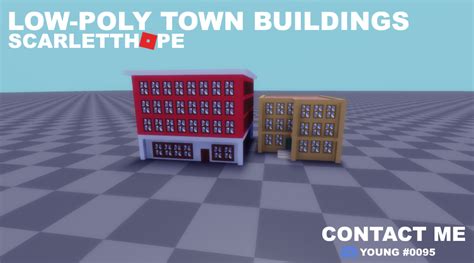 Free Low-Poly Town Buildings - Community Resources - Developer Forum ...