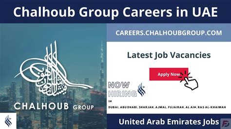 Chalhoub Group Careers In UAE 2023 Latest Job Vacancies YouTube