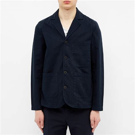 Folk Patch Pocket Blazer Navy | END. (IE)