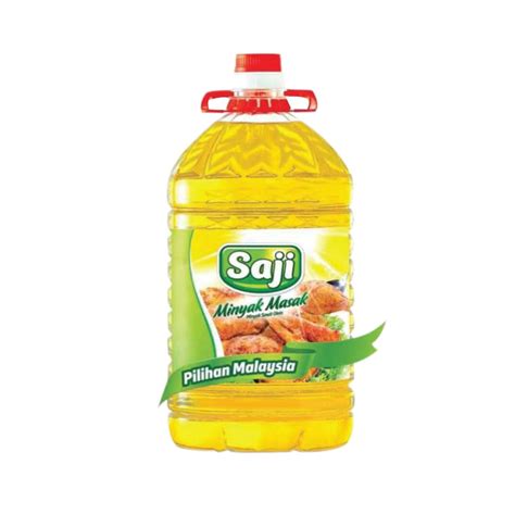 Saji Cooking Oil 5kg Mr Pasir Ris Minimart