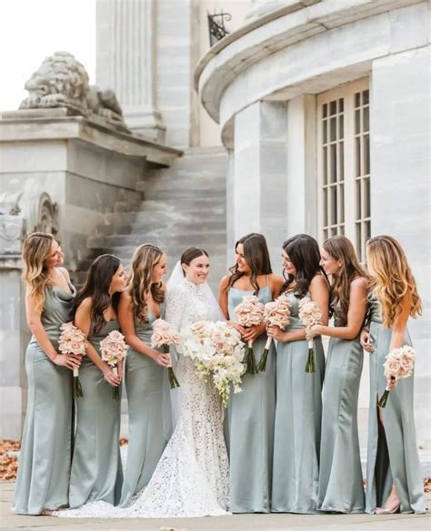 Choosing The Perfect Color For Her Bridesmaid Dresses Shunvogue