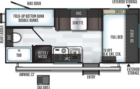 Rockwood Geo Pro Floor Plan Travel Trailer Rv Manufacturers Tent Campers