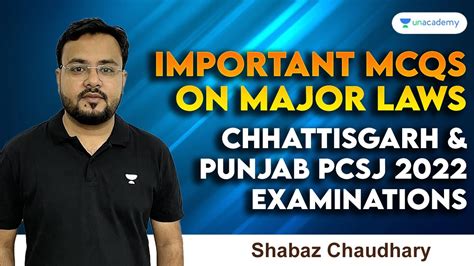 Important MCQs On Major Laws Chhattisgarh Punjab PCSJ 2022 Shabaz