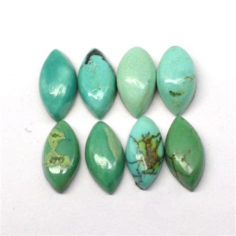 Turquoise X Mm X Mm X Mm Marquise Edelsteen Cabochon Etsy Nederland