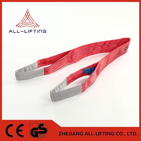 Polyester Flat Webbing Sling Safety Factor 4 1 5 1 6 1 7 1 China