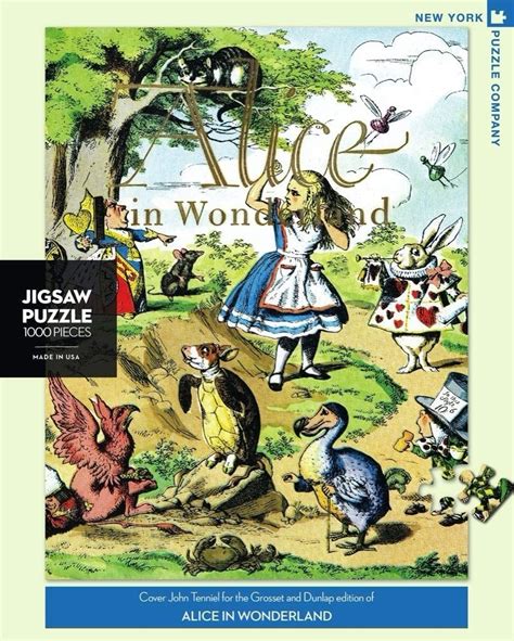 Alice in Wonderland 1000-Piece Puzzle | A Mighty Girl