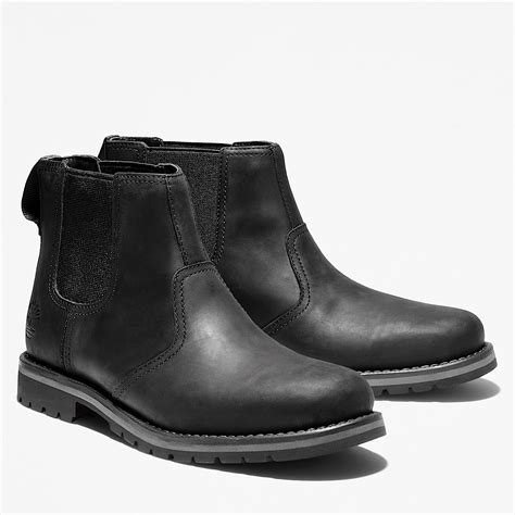 Larchmont Mid Chelsea Boot For Men In Black