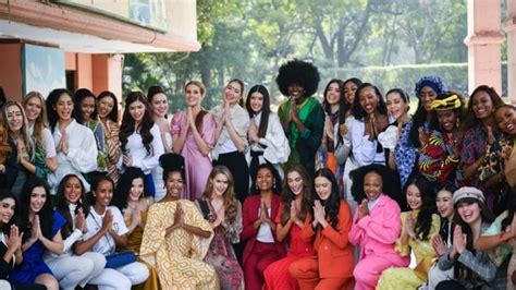 Latest Photos Of St Miss World Contestants In Delhi Hindustan Times