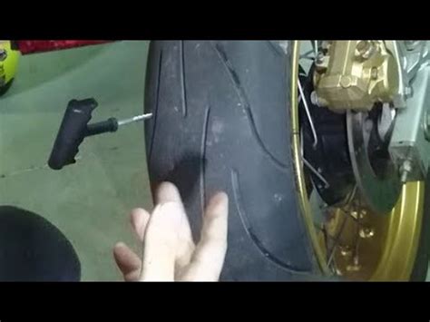 Reparar Arreglar PINCHAZO MOTO En 5 MIN Por 1 Tutorial Consejo YouTube