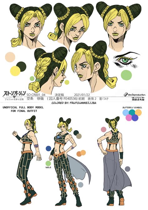 Jolyne Cujoh By Fruitgummiezjjba On Deviantart