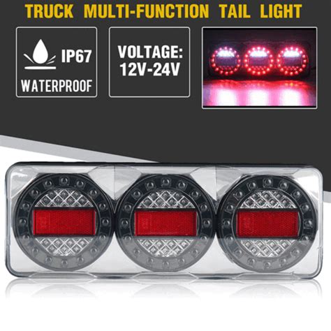 LED Combination Tail Light STOP TAIL INDICATOR REVERSE Truck Ute EBay