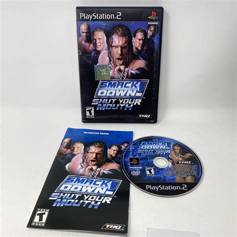 WWE Smackdown! Shut Your Mouth Value - GoCollect (playstation-2-ps2-wwe ...