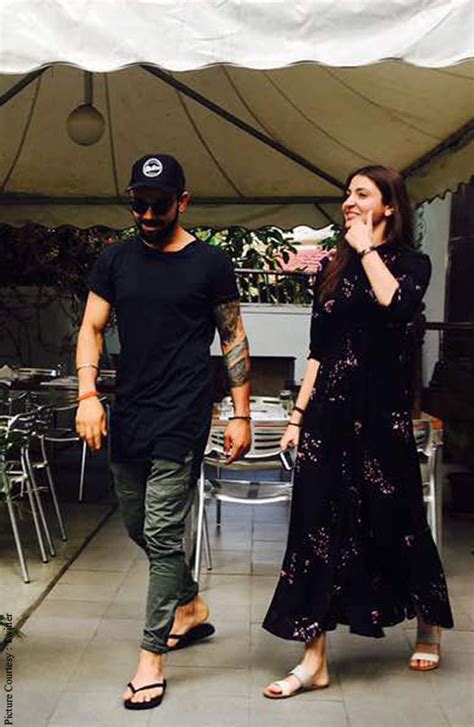 Spotted Anushka Sharma And Virat Kohli On A Lunch Date In Bengaluru