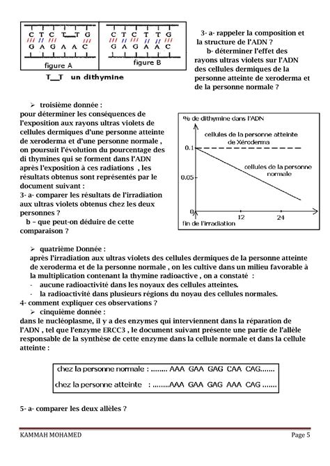 Notion De Linformation G N Tique Exercices Non Corrig S Alloschool