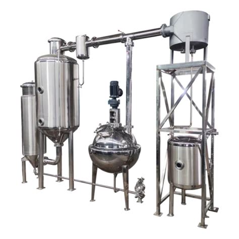 Low Temperature Spherical Stirring Single Effect Vacuum Concentrator