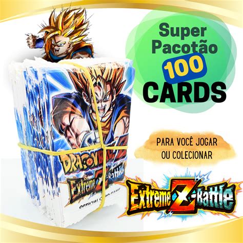 Pacotinhos Dragon Ball S O Cards Novos Cards Shopee