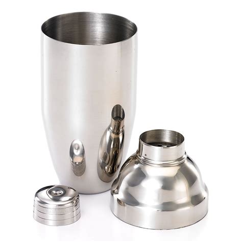 Mercer Barfly M37039 3Piece Stainless Steel Japanese Cocktail Shaker