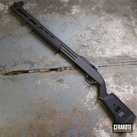 Mossberg 590a1 Done In Graphite Black Cerakote