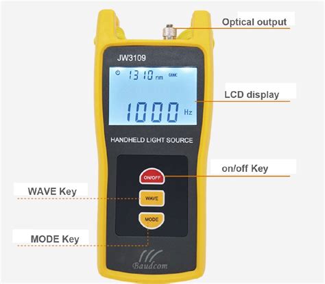 Handheld Lightsource Optical Fiber Tool