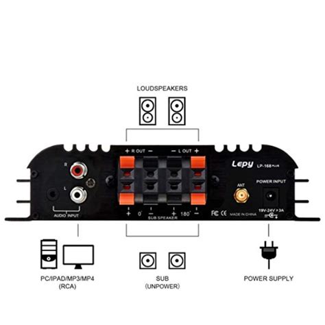 P14 Lepy LP 168 Plus Bluetooth 2 1 Channel IR 2x 45W 1x 68W Hi Fi