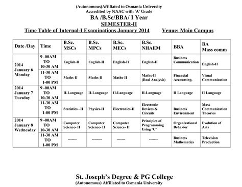 Final Bece 2014 Timetable For Sierra Leone 5