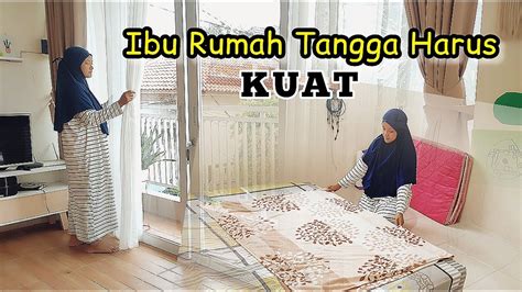 KEGIATAN IBU RUMAH TANGGA DI SORE HARI WALOPUN SAKIT TETEP HARUS