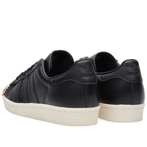 Adidas Women S Superstar Metal Toe W Black Copper End Us