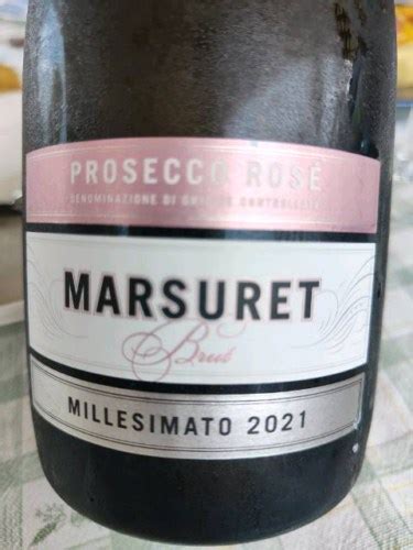 Marsuret Prosecco Rosé Brut Vivino