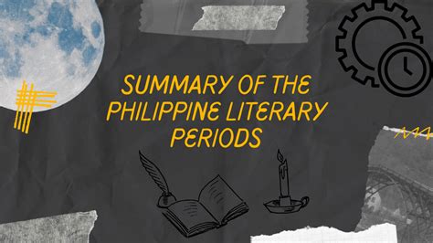 Summary Of The Philippine Literary Periods Teacher Elena