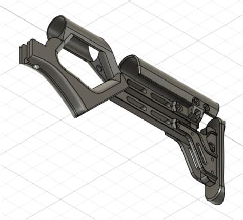 Fichier Stl Poignée De Sniper Ar15 Butstock 🔫・plan à Imprimer En 3d à