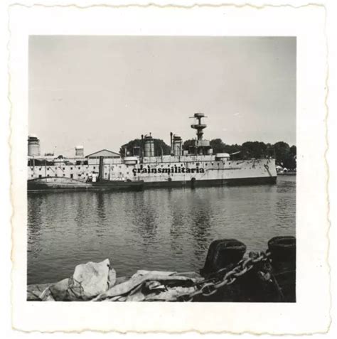 ORIG FOTO FRANZ Beute Schiff Boot Im Hafen LORIENT Bretagne