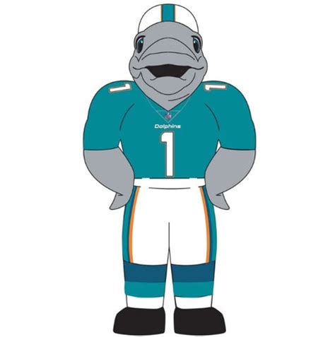 Miami Dolphins NFL Inflatable Mascot 7 Ft | Fan Shop TODAY