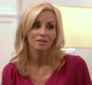 Camille Grammer S Pink Silk Blouse Big Blonde Hair