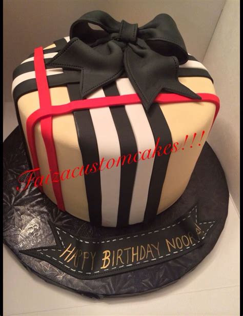 Burberry Cake Beautiful Birthday Cakes Cupcake Birthday Cake Cake