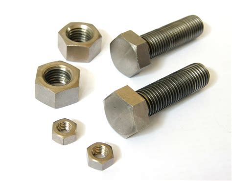 Hex Titanium Nuts Machine And Titanium Hexagonal Bolts Sample Library