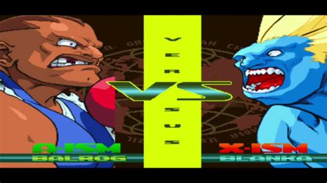 Street Fighter Alpha 3 Ps1 Arcade Mode Playthrough Balrog Youtube