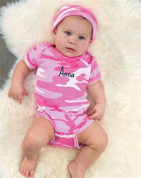 Personalized Pink Camo Baby Onesie Girls By Mrsmckenziesmonogram