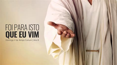 O Canto Na Liturgia Domingo V Do Tempo Comum Ano B