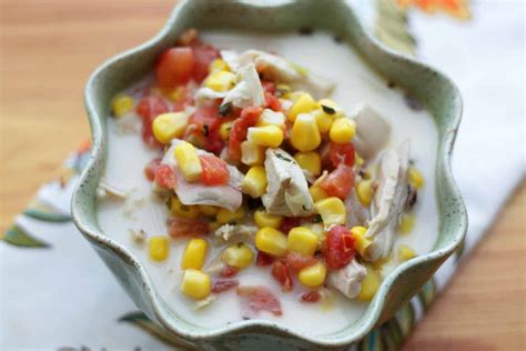 Creamy Mexican Chicken And Corn Soup Barefeet In The Kitchen