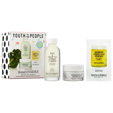 Cleanse And Hydrate Skincare Birthday Set Youth To The People Sephora