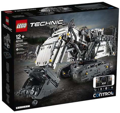 Escavatore Lego Technic Liebherr R9800 Set 42100 Modellismo Hobbymedia