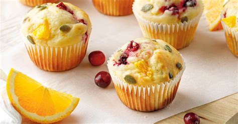 Muffins Orange Et Canneberges Les Recettes De Caty