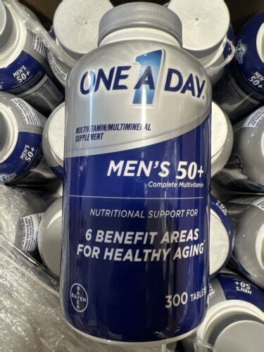 One A Day Mens 50 Healthy Advantage Multivitamin 300 Tablets Exp 0