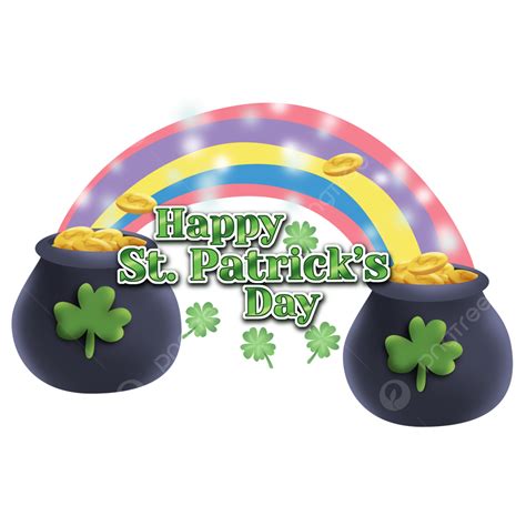 Saint Patricks Day Png Image Saint Patrick Day With Gold Coin And