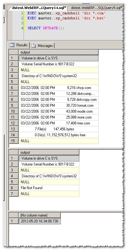 Sql Server 2008 Execute Commands Within Tsql Stack Overflow 15930 Hot Sex Picture