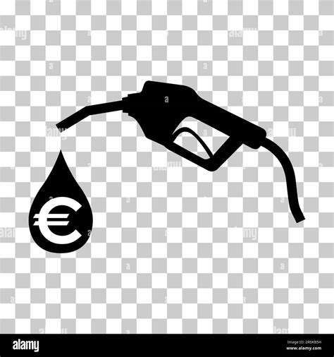 Gas station icon, nozzle isolated logo vector, pump gasoline design ...