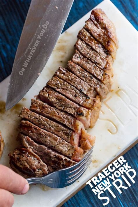 Traeger Grilled New York Strip Pellet Grill Steak Recipe